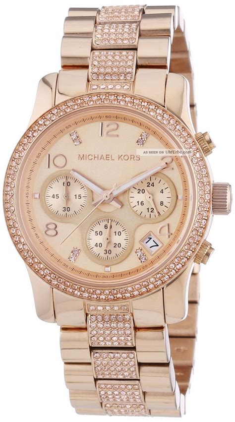 michael kors damenuhr rosegold mk|michael kors ladies watches.